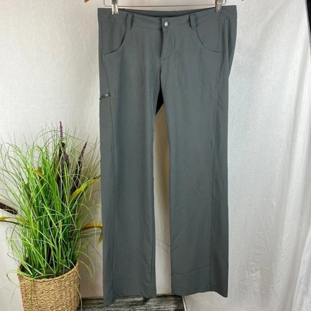 Patagonia Women's Gray Cargo Utility Outdoor Trouser Pants 4 - Picture 3 of 10